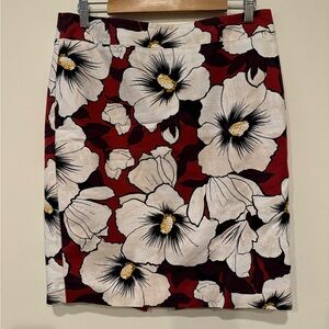Ann Taylor Factory Skirt -multi color floral